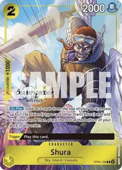 Shura (CS 2024 Celebration Pack) [OP05-106] (One Piece Promotion Cards) - Image 1