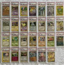 psa graded pokemon cards lot - Image 1