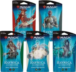 MTG Ravnica Allegiance Themed Booster Set of Five (ENGLISH) 14f - Image 1