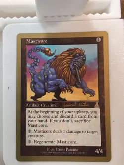 Masticore MTG 2000 World's Brussels Gold Border - Image 1