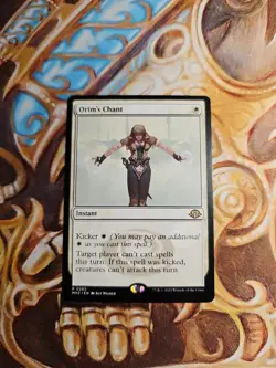 MTG Magic the Gathering Orim's Chant (265/703) Modern Horizons 3 LP - Image 1