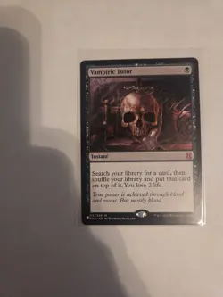 MTG Vampiric Tutor The List Reprints 112/249 EMA-EN Regular - Image 1