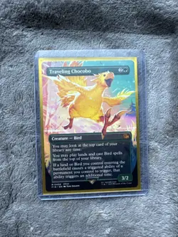 Traveling Chocobo (Borderless) Final Fantasy Regular - Image 1