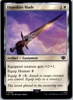 Magic The Gathering Dunedain Blade 6 Lord Of The Rings - Image 1