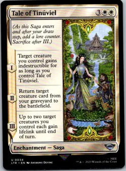 Magic The Gathering Tale of Tinuviel 34 Lord Of The Rings - Image 1