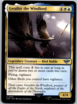Magic The Gathering Gwaihir the Windlord 210 Lord Of The Rings - Image 1