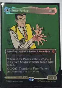 Peter Parker (0232) (Borderless) Marvel's Spider-Man Foil - Image 1
