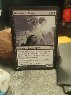 MTG Graveborn Muse - The List - 10th Edition #145/383 - Image 1