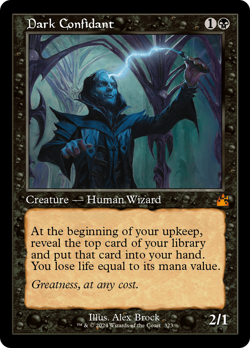 Dark Confidant [RVR-323] - Ravnica Remastered - Image 1