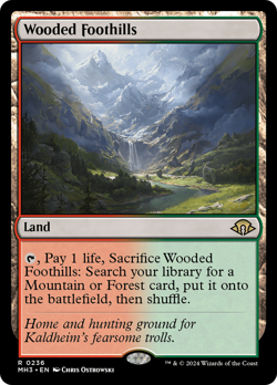 Wooded Foothills [MH3-236] - Modern Horizons 3 - Image 1