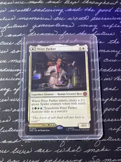 Peter Parker/ Amazing Spider-Man Marvel's Spider-Man Regular Magic The Gathering - Image 2