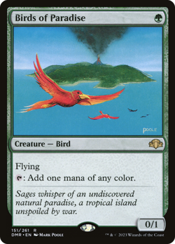 Birds of Paradise [DMR-151] Foil - Dominaria Remastered - Image 1