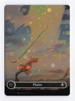 Plains (Borderless) (Galaxy Foil) 0367 (L) MTG Edge of Eternities (EOE) - Image 1