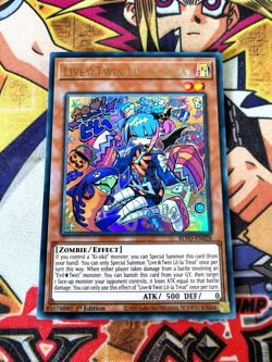Live☆Twin Lil-la Treat blvo-en028 1st Edition (NM+) Ultra Rare Yu-Gi-Oh! - Image 1
