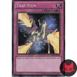 Yugioh Trap Stun AP02-EN013 Super Rare NM - Image 1