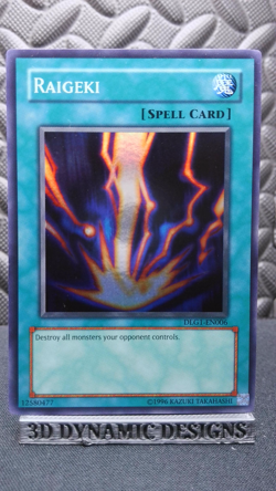 | Yugioh Raigeki DLG1-EN006 Super Rare Dark Legends 2008 NM- 🔥 | - Image 1