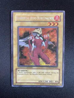 YuGiOh Elemental Hero Burstinatrix EHC1-EN002 - Lightly Played - Image 1