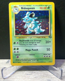 👑 Pokemon Nidoqueen 7/64 Jungle Holo Rare WOTC 1999 Vintage Card LP - Image 5