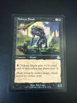 NAKAYA SHADE - MTG Magic the Gathering Card - Prophecy - Uncommon LP - Image 1