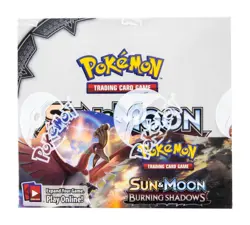 NEW SEALED BURNING SHADOWS BOOSTER BOX 2017 SUN & MOON POKEMON TCG TRADING CARD - Image 4