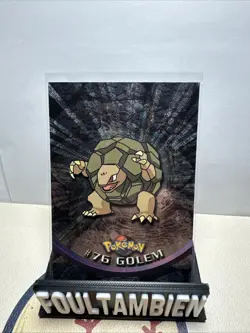 Topps Pokemon Tv Animation Golem Foil Card - Image 1