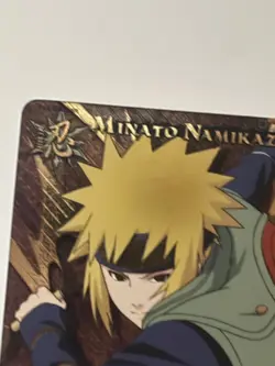 Naruto Tcg CCG Minato Namikaze Card Super Rare English 1122 - Image 2