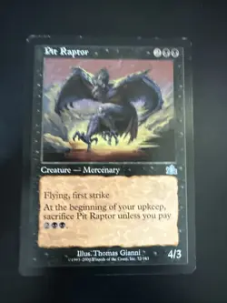 PIT RAPTOR - MTG Magic the Gathering Card - Prophecy - Uncommon LP - Image 1