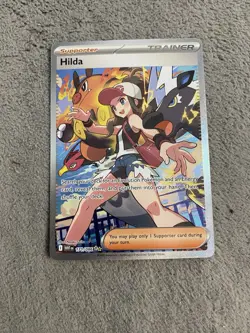Hilda 171/086 Special Illustration Rare Trainer Card White Flare Pokemon TCG - Image 1