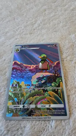NEW ~ ART CARD ~ Pokemon Pocket TCG Xatu Illustration Immersive TEXTURED - Image 4