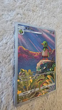 NEW ~ ART CARD ~ Pokemon Pocket TCG Xatu Illustration Immersive TEXTURED - Image 5
