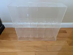 Acrylic Booster Pack Dispenser TCG Pack Lot Of 2 6 Row Pokemon Mtg - Image 2