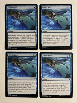 4x Mtg Ixalan Siren‘s Ruse NM Magic The Gathering - Image 1