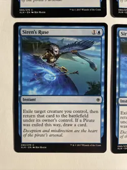 4x Mtg Ixalan Siren‘s Ruse NM Magic The Gathering - Image 2
