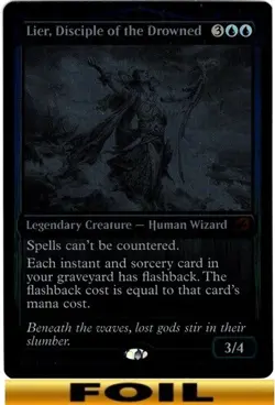 1x - Lier, Disciple of the Drowned - FOIL #59 - Innistrad: Double Feature MTG - Image 1