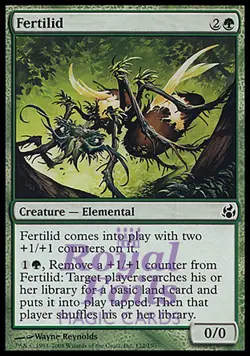 Fertilid 1x FOIL MTG Morningtide MOR Common MINT greeen - Image 1