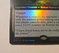 Kraven the Hunter 0273 Extended Art Foil | MTG Marvel Spider-Man M/NM - Image 2