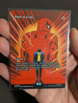 Path to Exile (Borderless) 0004 (M) MTG Marvel's Spider-Man Eternal-Legal (MAR) - Image 1