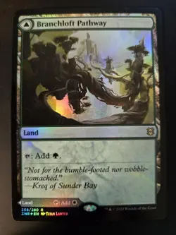 Branchloft Pathway NM FOIL Zendikar Rising MTG FREE SHIPPING - Image 1