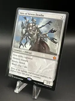 Sire of Seven Deaths (0001) [Regular] (NM) - MTG - Foundations (ENG) - Image 3