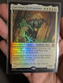 Anti-Venom, Horrifying Healer (Foil) - 0001 - Marvel's Spider-Man MTG NM - Image 2