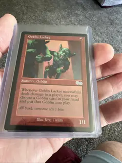 Goblin Lackey - #190 Regular - Urza's Saga - Mtg - Image 1