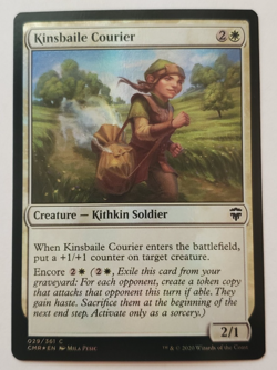 1x Kinsbaile Courier FOIL Commander Legends MTG Magic the Gathering NM - Image 1