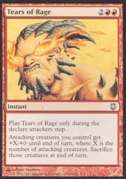 Tears of Rage - Medium Play MTG Darksteel - Image 1