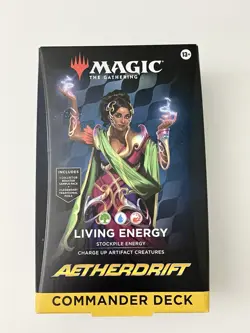 Magic The Gathering - Aetherdrift Commander Deck - Living Energy NEW/SEALED MTG - Image 1