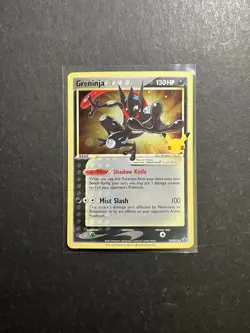 Greninja Gold Star SWSH144 Black Star Celebrations Promo TCG Pokemon TCG NM - Image 1