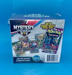 2x Pokemon Mystery Power Box Chase Pack Seeded 1:10 15 Booster Packs Total! NEW! - Image 3