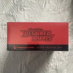 Pokemon TCG Destined Rivals POKEMON CENTER ETB - PC Elite Trainer Box Sealed - Image 5