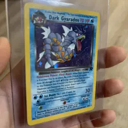 Pokemon TCG Dark Gyarados 8/82 Team Rocket Vintage Holo WOTC 1999-2000 LP Rare - Image 2