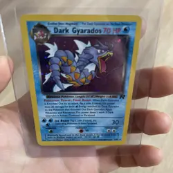Pokemon TCG Dark Gyarados 8/82 Team Rocket Vintage Holo WOTC 1999-2000 LP Rare - Image 3