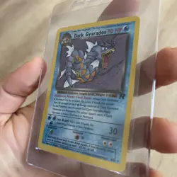Pokemon TCG Dark Gyarados 8/82 Team Rocket Vintage Holo WOTC 1999-2000 LP Rare - Image 5